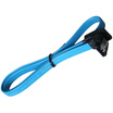 Huise SATA hard drive data line 05 meters blue straight bend HZ-S1611
