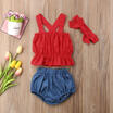 Duopindun Toddler Baby Kids Girl Skirts Topsdenim Shorts Sunsuit 2Pcs Outfits Set Clothes duopindun kopen in de aanbieding Duopindun Toddler Baby Kids Girl Skirts Topsdenim Shorts Sunsuit 2Pcs Outfits Set Clothes duopindun kopen in de aanbieding