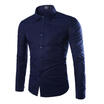 Meihuid Fashion Mens Casual Shirt Slim Fit Stylish Dress Shirts Long Sleeve Tops meihuid kopen in de aanbieding