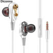 Canis 7D Hifi In Ear Earphone Dual Dynamaic Driver Headphone Bass Stereo Headset New canis kopen in de aanbieding