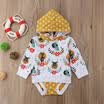 Niños recién nacidos Niños Chicos Camiseta con capucha Sudadera con capucha Sudadera con capucha Trajes de suéter
