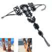 Exaggerated popular alloy gemstone chain DIY popular personality design