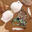 Verano Bikini Mujer Traje De Baño Ropa De Baño Sexy Push Up Set De Bikini 6-14