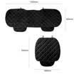 3 UNIDS Set Cojín Del Asiento de Coche Asiento Trasero Trasero Cubiertas Vehículos Automóviles Silla Pad Mat