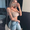 Canis Fashion Women Sexy Casual Off Shoulder Tank Top Vest Blouse Crop Tops Shirt canis kopen in de aanbieding Canis Fashion Women Sexy Casual Off Shoulder Tank Top Vest Blouse Crop Tops Shirt canis kopen in de aanbieding
