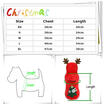 Meihuid Christmas Small Pet Clothes Dog Cat Santa Furry Coat Shirt Costume Xs Xl Cute meihuid kopen in de aanbieding