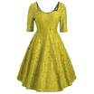 Gbtiger Lace Sweetheart Floral Vintage Dress gbtiger kopen in de aanbieding