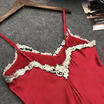 Meihuid 2Pcs Women Sexy Satin Lace Sleepwear Dress Shorts Lingerie Nightwear Pajamas Set meihuid kopen in de aanbieding Meihuid 2Pcs Women Sexy Satin Lace Sleepwear Dress Shorts Lingerie Nightwear Pajamas Set meihuid kopen in de aanbieding