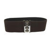 Canis Women Fashion Stretch Buckle Waist Belt Wide Elastic Cinch Corset Waistband canis kopen in de aanbieding