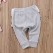 Vender en EE UU Bebés bebés Niñas niños pequeños Pantalones largos Pantalones de bowknot Parte de abajo informal