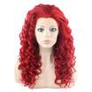 Iwona Synthetic Hair Lace Front Long Curly Red Wig iwona kopen in de aanbieding