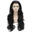 Iwona Synthetic Hair Lace Front Long Wavy Black Wig iwona kopen in de aanbieding Iwona Synthetic Hair Lace Front Long Wavy Black Wig iwona kopen in de aanbieding