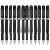 Deli 07mm frosted pen black neutral pen water-based signature pen 12 box S21