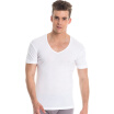 Joy Collection Three Guns Home Service Shu Skin Cotton Ribs Stretch V Neck Short Sleeved Shirt 2 White 2Xl joy collection kopen in de aanbieding Joy Collection Three Guns Home Service Shu Skin Cotton Ribs Stretch V Neck Short Sleeved Shirt 2 White 2Xl joy collection kopen in de aanbieding