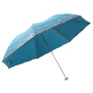 Joy Collection Paradise Umbrella Dream Flower Bud Matte Velvet Color Plastic Three Fold Ultra Light Embroidered Sunny Blue 33204E joy collection kopen in de aanbieding Joy Collection Paradise Umbrella Dream Flower Bud Matte Velvet Color Plastic Three Fold Ultra Light Embroidered Sunny Blue 33204E joy collection kopen in de aanbieding