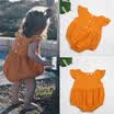 Newborn Infant Kids Baby Girls Romper Bodysuit Jumpsuit Clothes Outfits 0-24M