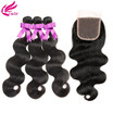 Nig Cute Hair 8A Mink Brazilian Body Wave With Closure 3 Bundles Human Weaves Nature Virgin nig cute hair kopen in de aanbieding Nig Cute Hair 8A Mink Brazilian Body Wave With Closure 3 Bundles Human Weaves Nature Virgin nig cute hair kopen in de aanbieding