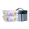Joy Collection Jingdong Supermarket Music Buckle Glass Crisper Microwave Oven Lunch Box Bowl Two Sets Of Llg428 Send Gray Striped Package 630Ml 2 joy collection kopen in de aanbieding Joy Collection Jingdong Supermarket Music Buckle Glass Crisper Microwave Oven Lunch Box Bowl Two Sets Of Llg428 Send Gray Striped Package 630Ml 2 joy collection kopen in de aanbieding