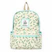 Bag of famous sac maitres printed shoulder bag female Korean version of the canvas bag small fresh junior high school student travel backpack S703 card side