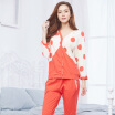 Joy Collection Hacai Ms Casual Bat Seven Sleeves Cotton Ammonia Pajamas Large Dot Printing Can Be Relaxed Outside The Home Clothing Set Orange 16085 joy collection kopen in de aanbieding Joy Collection Hacai Ms Casual Bat Seven Sleeves Cotton Ammonia Pajamas Large Dot Printing Can Be Relaxed Outside The Home Clothing Set Orange 16085 joy collection kopen in de aanbieding