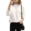 Joy Collection Long Yue Women 2017 Spring New Sleeved Shirt Korean Wild Casual Fashion Short Paragraph Tide Lwcc171206 White joy collection kopen in de aanbieding Joy Collection Long Yue Women 2017 Spring New Sleeved Shirt Korean Wild Casual Fashion Short Paragraph Tide Lwcc171206 White joy collection kopen in de aanbieding