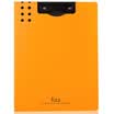 Guangbo GuangBo high-quality A4 vertical thickening of the folder board color file folder Feizi orange A6381