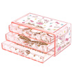 Joy Collection Hello Kitty Creative Gift Transparent Pink Diamond Striped Storage Box 3 Drawer Kt1323 joy collection kopen in de aanbieding Joy Collection Hello Kitty Creative Gift Transparent Pink Diamond Striped Storage Box 3 Drawer Kt1323 joy collection kopen in de aanbieding