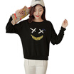 Joy Collection Long Yue Women39S Mug Earl Smile Sleeve Sweater Student College Wind Sweet Loose T Shirt T Lwwy172110 Black One Size joy collection kopen in de aanbieding Joy Collection Long Yue Women39S Mug Earl Smile Sleeve Sweater Student College Wind Sweet Loose T Shirt T Lwwy172110 Black One Size joy collection kopen in de aanbieding
