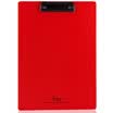 Guangbo GuangBo high-quality A4 thick PP writing board clip writing pad Fizi red A6383
