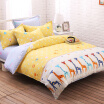 Joy Collection Red Wine Bed Home Textiles Cotton High Density Twill Cartoon Four Piece 15 M 18 M Cute Song joy collection kopen in de aanbieding Joy Collection Red Wine Bed Home Textiles Cotton High Density Twill Cartoon Four Piece 15 M 18 M Cute Song joy collection kopen in de aanbieding