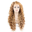 Iwona Synthetic Hair Lace Front Long Curly Blonde Mix Wig iwona kopen in de aanbieding