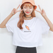 Joy Collection Cityplus Arts Fano Simple Print Short Sleeve T Shirt Cwtd172273 White All Code joy collection kopen in de aanbieding Joy Collection Cityplus Arts Fano Simple Print Short Sleeve T Shirt Cwtd172273 White All Code joy collection kopen in de aanbieding