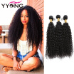 Peruvian Kinky Curly Virgin Hair Bundles Yyong Products 3 Natural Black Human Extensions yyong kopen in de aanbieding Peruvian Kinky Curly Virgin Hair Bundles Yyong Products 3 Natural Black Human Extensions yyong kopen in de aanbieding