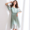 Joy Collection Sibo Homes 2017 New Summer Dress Round Neck Embroidery High Waist Korean Version Of The Trumpet Chiffon Solid Color Long Skirt S72R0250A4Xl Green Xl joy collection kopen in de aanbieding Joy Collection Sibo Homes 2017 New Summer Dress Round Neck Embroidery High Waist Korean Version Of The Trumpet Chiffon Solid Color Long Skirt S72R0250A4Xl Green Xl joy collection kopen in de aanbieding