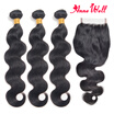 Peruvian Virgin Hair With Closure Anne Well Bundles 7A Body Wave 3Bundles Human Weave anne well kopen in de aanbieding Peruvian Virgin Hair With Closure Anne Well Bundles 7A Body Wave 3Bundles Human Weave anne well kopen in de aanbieding