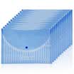 Guangbo GuangBo 12 loaded thick A4 transparent file bag snap file kit random WJ6330
