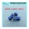 Cazenoveyi 100Pcslot 3362P 1 203Lf 203 20K Ohm Trimpot Trimmer Potentiometer Variable Resistor New Original cazenoveyi kopen in de aanbieding Cazenoveyi 100Pcslot 3362P 1 203Lf 203 20K Ohm Trimpot Trimmer Potentiometer Variable Resistor New Original cazenoveyi kopen in de aanbieding