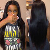 Iueenly Brazilian Virgin Hair Straight 4Pcslot 8A Weave Bundles 8 26Inch 100 Human iueenly kopen in de aanbieding