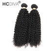 Hcdiva Hair 2 Bundles Brazilian Virgin Unprocessed 100 Human Kinky Curly Weave hcdiva kopen in de aanbieding