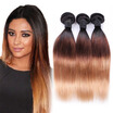Iueenly 3 Bundles Brazilian Virgin Hair Ombre Straight Weave 7A Cheap Human Lot iueenly kopen in de aanbieding