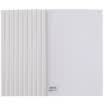 Comix 10 loaded A4 drawer clip folder report clip drawbar clip Q310-1 white office stationery