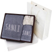 Joy Collection Sanli Combed Cotton Zhen Perfect Color Embroidered Towel Bath Gift Set Of 3 Bag White joy collection kopen in de aanbieding Joy Collection Sanli Combed Cotton Zhen Perfect Color Embroidered Towel Bath Gift Set Of 3 Bag White joy collection kopen in de aanbieding