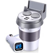 Joy Collection Hsc 500D Car Charger White Gray Dual Usb Phone Holder Cup joy collection kopen in de aanbieding Joy Collection Hsc 500D Car Charger White Gray Dual Usb Phone Holder Cup joy collection kopen in de aanbieding