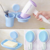 Joy Collection Green Bar Bathroom Strong Suction Cup Toothbrush Holder Hair Dryer Rack Wall Hanging Soap Box Hook 4 Piece Set Blue joy collection kopen in de aanbieding Joy Collection Green Bar Bathroom Strong Suction Cup Toothbrush Holder Hair Dryer Rack Wall Hanging Soap Box Hook 4 Piece Set Blue joy collection kopen in de aanbieding