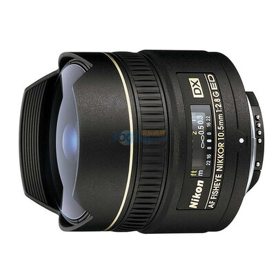 

Nikon AF DX 10,5 мм f / 2.8G ED объектив с автофокусом fisheye
