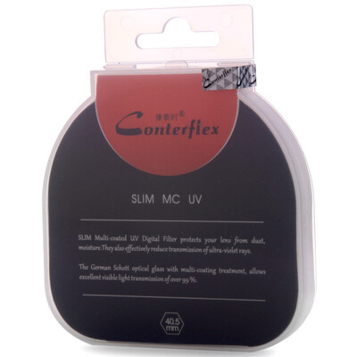 

Conterflex SLIM MC UV 40,5 мм Тонкий двойной фильтр с покрытием