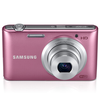 

Samsung (SAMSUNG) ST150F цифровая фотокамера розовая (16 миллионов пикселей 3-дюймовый экран 5-кратный оптический зум 25-миллиметровый широкоугольный встроенный 4G-карта WiFi с одной кнопкой)