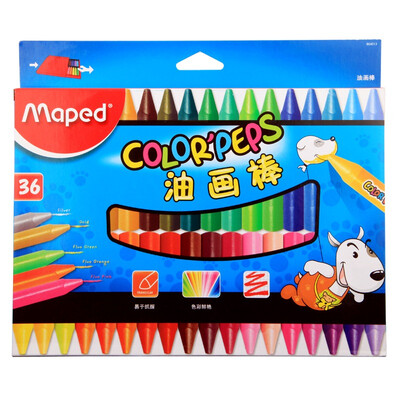 

Ма Peide (Maped) CH864013 гладкие и легко яркие цвета масла пастельных цветов коробки 36