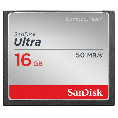 

SanDisk (SanDisk) 16GB скорость Экстремальный скорость CompactFlash карты CF-карты 50 Мбит / с чтения