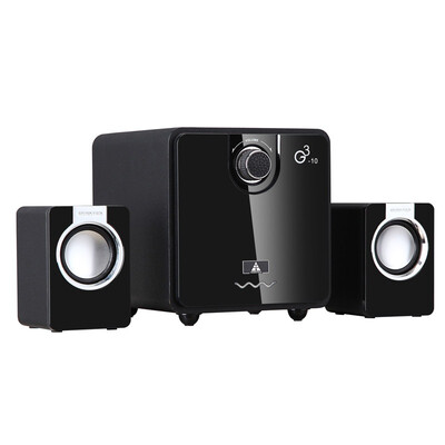 

Золотой (Золотое поле) мультимедийный настольный G3-10 Black Акустические системы (2.1 питание, SRS, двойной кроссовер, дерево, 6,5-дюймовый сабвуфер, домашний кинотеатр)